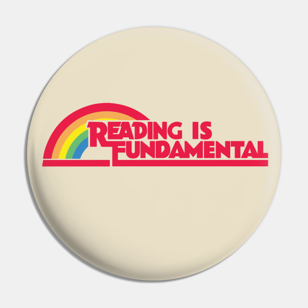 A button with a rainbow that says "Reading if Fundamental"
